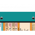 WhiteCoat Clipboard® Trifold - Teal Critical Care Edition